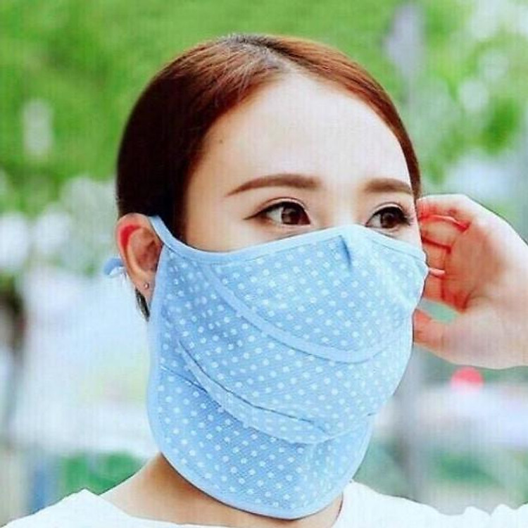 Khẩu trang chống nắng, chống tia UV #003710 Nhật Bản