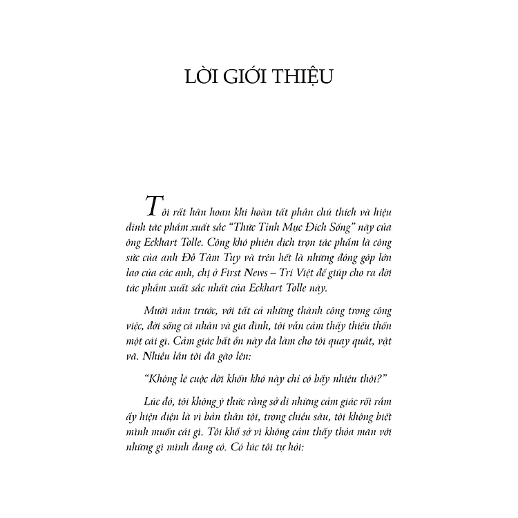 Thức tỉnh mục đích sống - Eckhart Tolle - Ảnh 3