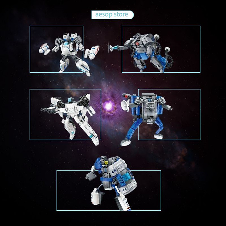 Mua Hộp đồ chơi lắp ráp Robot Qman 41312 Chính hãng Tiết kiệm - Hình ảnh 3