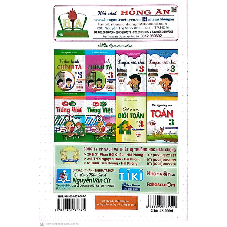 Vở Bài Tập Nâng Cao Từ Và Câu Lớp 3 - Ảnh 7