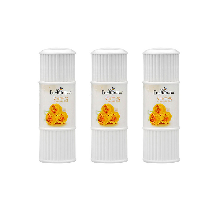 Combo 3 Hộp Phấn thơm Enchanteur Charming 50g*3