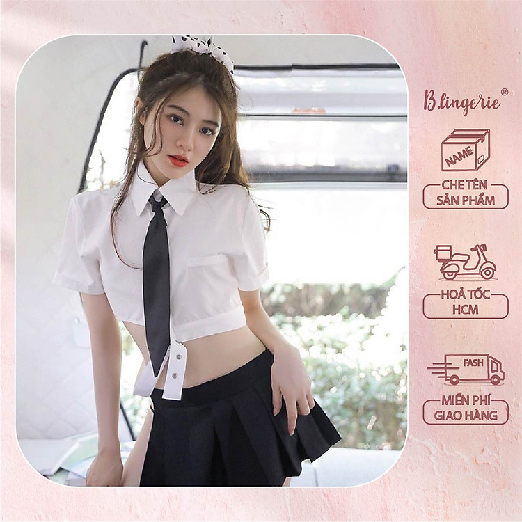 Bộ Cosplay Nữ Sinh Cá Tính - B.Lingerie