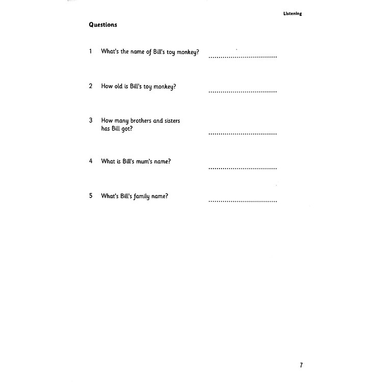 Cambridge Young Learner English Test Starters 6: Student Book - Ảnh 7