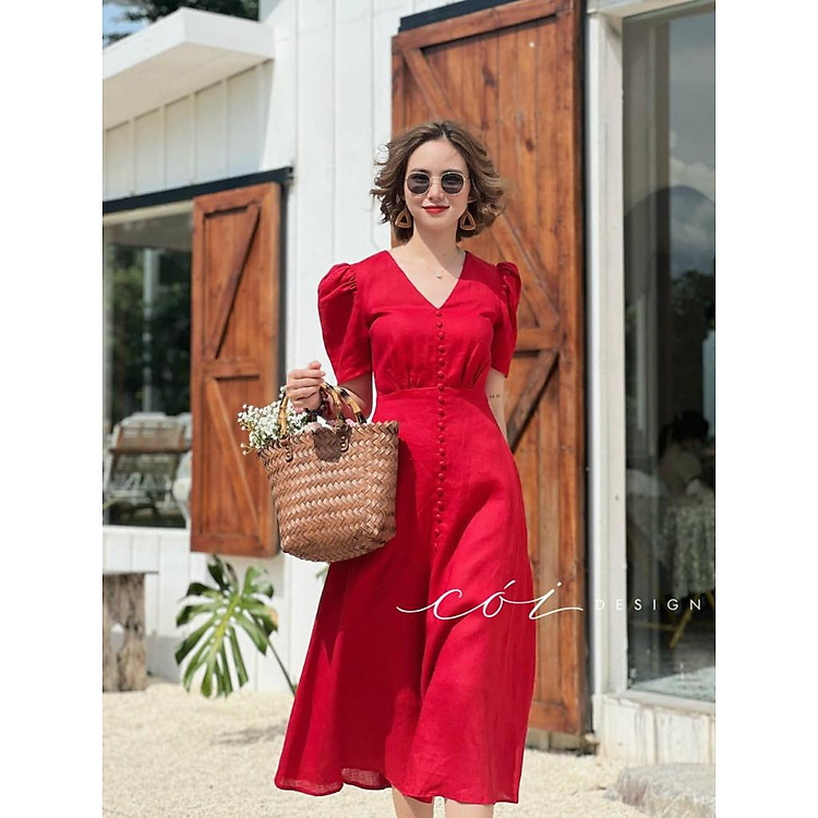 Rập Giấy A0 Đầm Xòe Tay Phồng Mã 1687