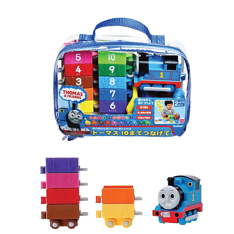 Mua tại Lazada: Bộ đồ chơi Xe lửa Thomas Đếm 1-10 Chính hãng Giá tốt