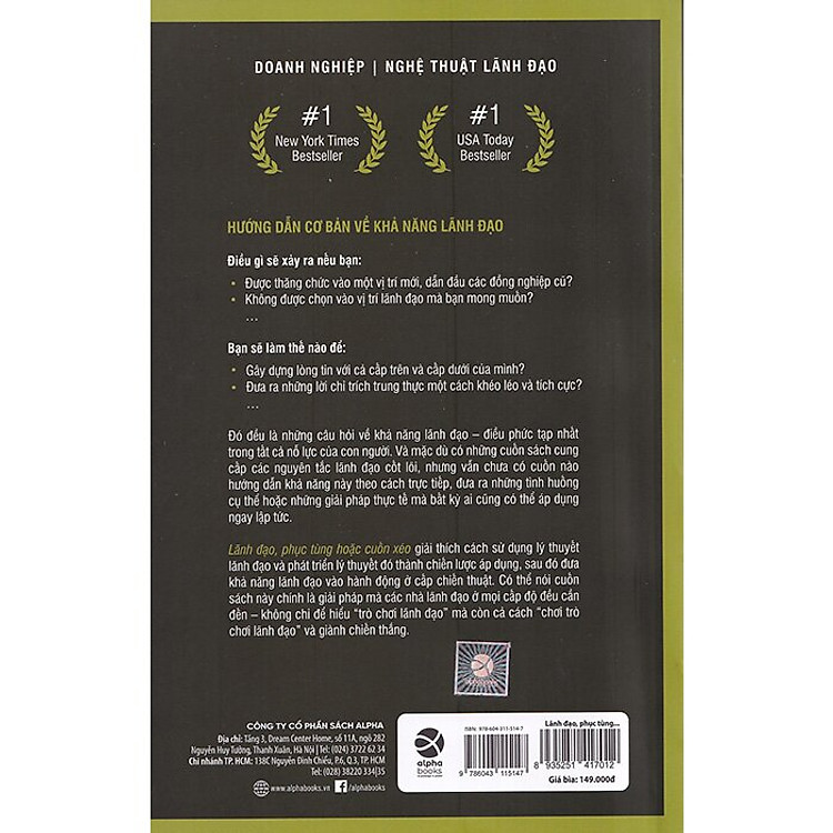 Lãnh Đạo, Phục Tùng Hoặc Cuốn Xéo - Ảnh 2