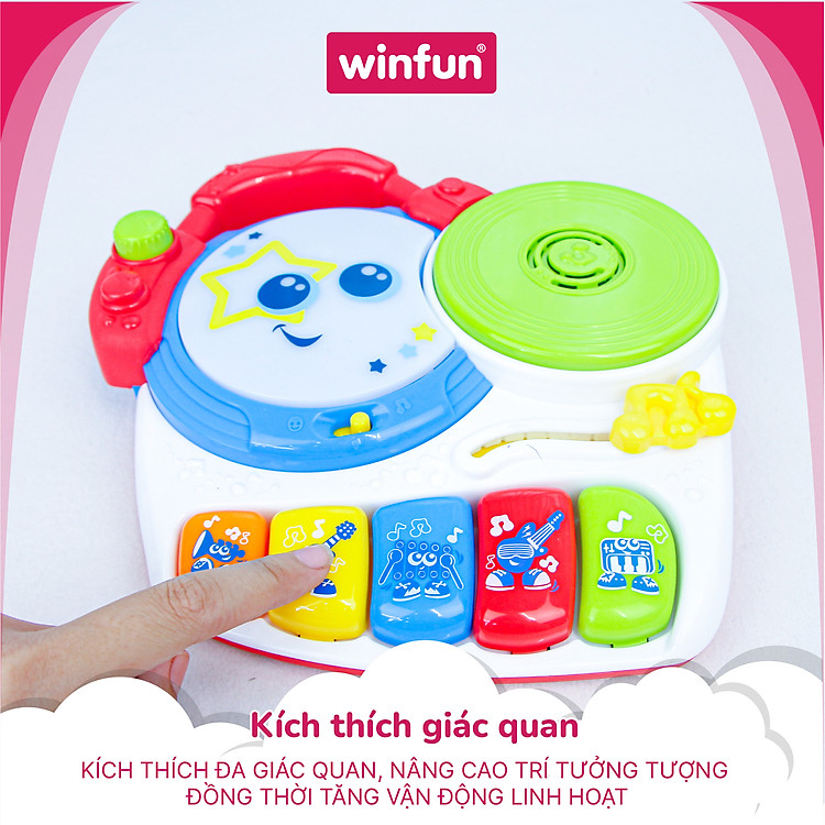 Mua Bàn nhạc DJ cho bé Winfun 1801-NL Chính hãng Ưu đãi - Hình ảnh 3
