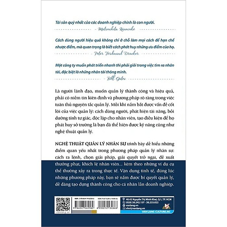 Nghệ Thuật Quản Lý Nhân Sự - Ảnh 3