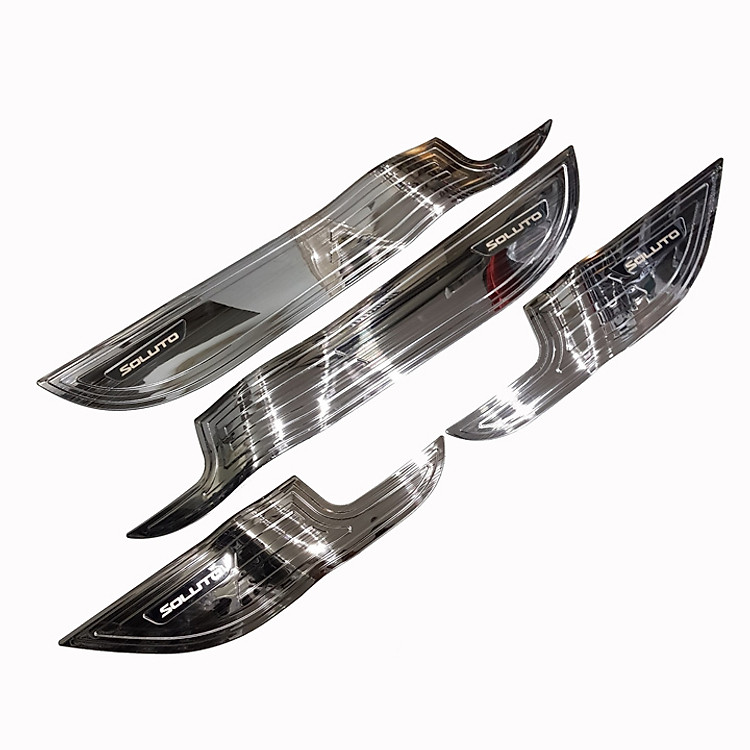 Bộ ốp Titan chống trầy xước Tapli, Táp li dành cho xe KIA Soluto 2019