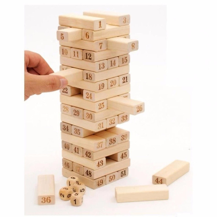 Mua Bộ đồ chơi rút gỗ mini 54 thanh Chính hãng Ưu đãi - Hình ảnh 3