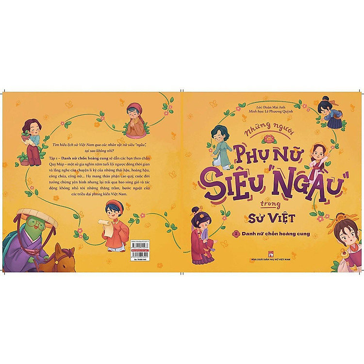Sách - Những Người Phụ Nữ Siêu Ngầu Trong Sử Việt - Tập 1 - Danh Nữ Chốn Hoàng Cung - NXB Phụ Nữ