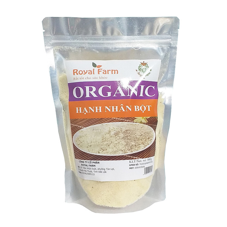 Hạnh nhân bột Royal Farm 500g/túi
