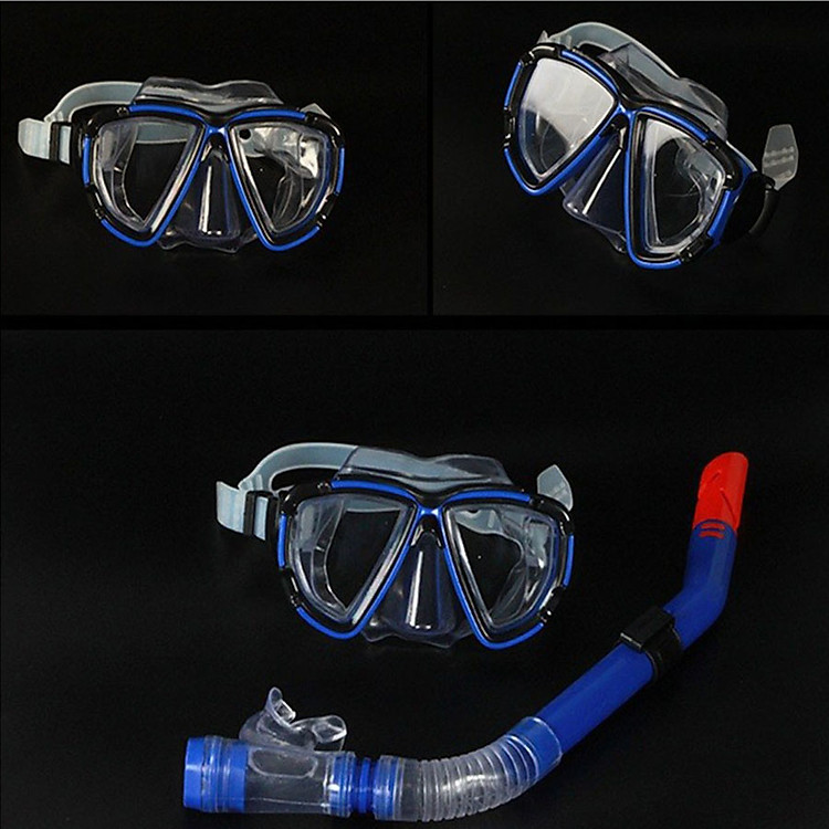 Kính lặn, ống thở dưới biển