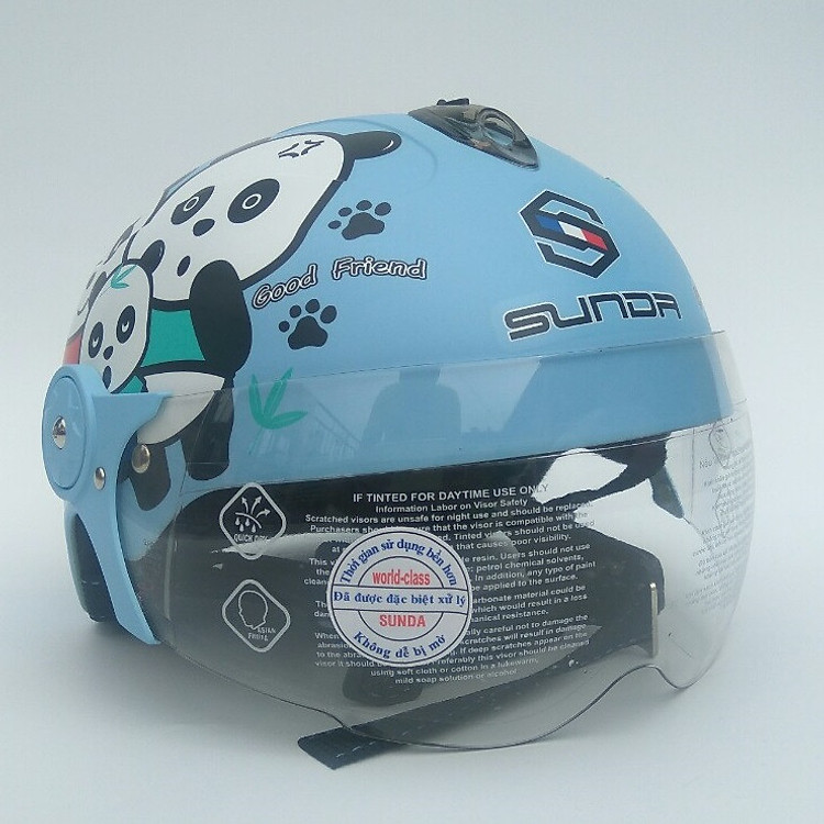 Mũ bảo hiểm trẻ em có kính SUNDA 108SB