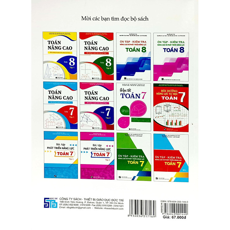 Ôn Tập - Kiểm Tra Nâng Cao Và Phát Triển Năng Lực Toán 8 - Tập 2 - Ảnh 2