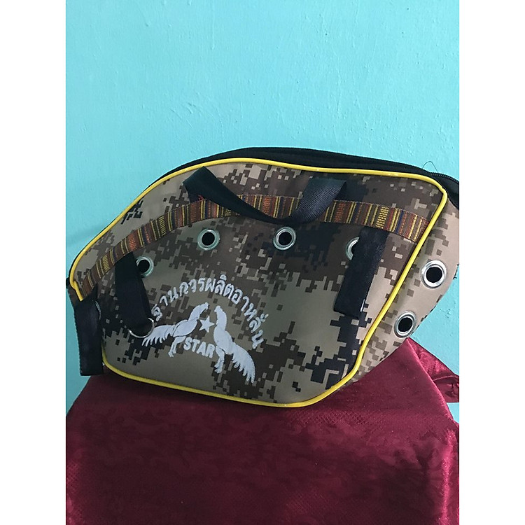 Túi đựng gà tre gà chọi bằng vải răn ri