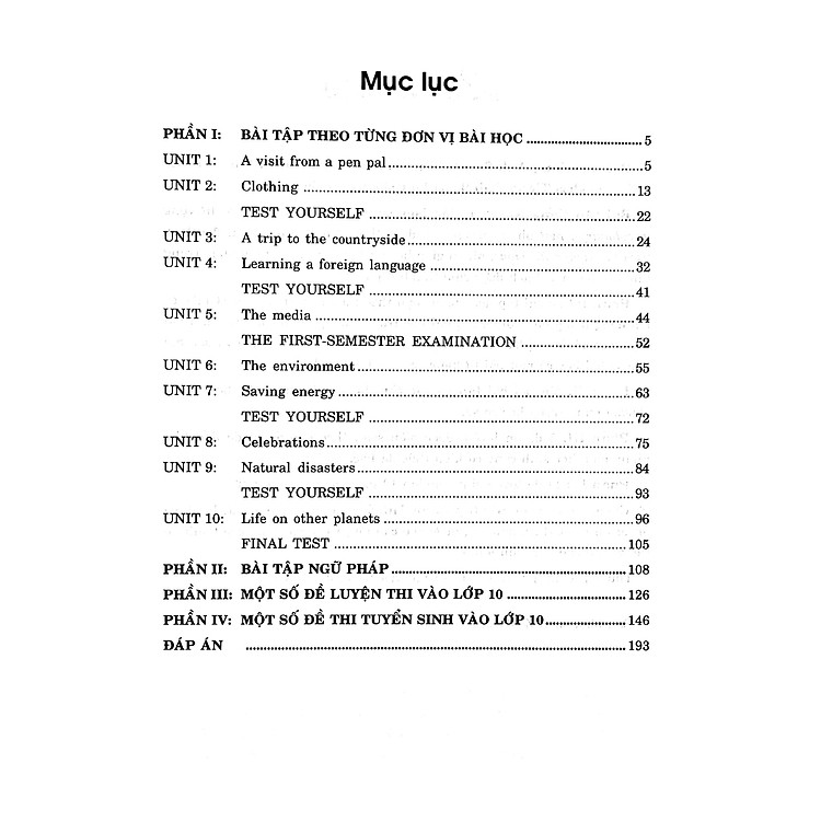 Bài Tập Tiếng Anh Lớp 9 (Có Đáp Án) - Ảnh 5