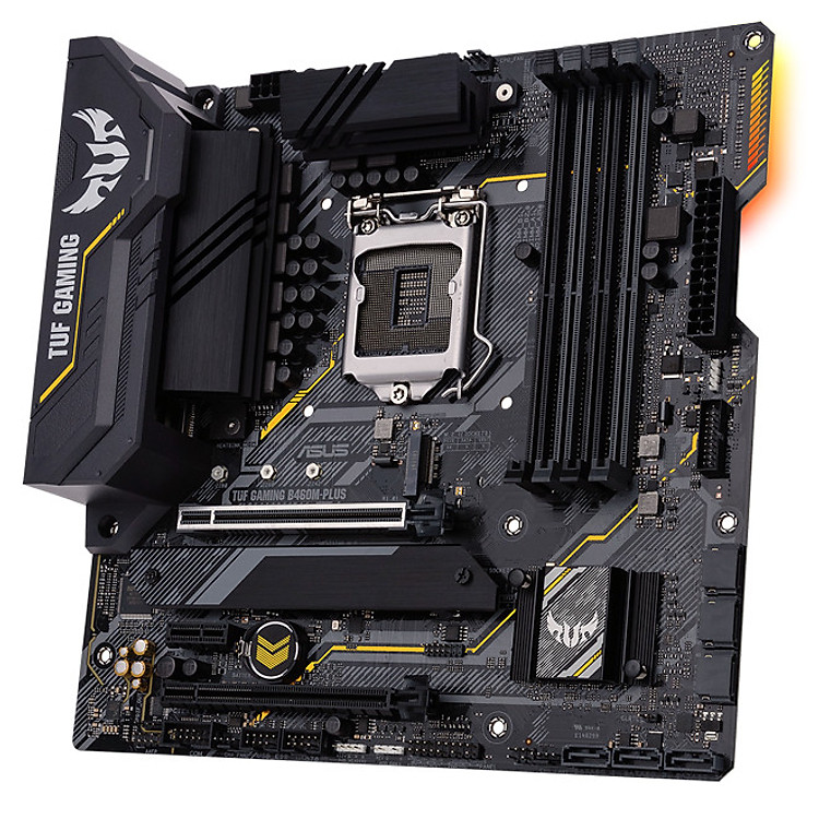 Bo Mạch Chủ Mainboard ASUS TUF GAMING B460M-PLUS - Hàng Chính Hãng