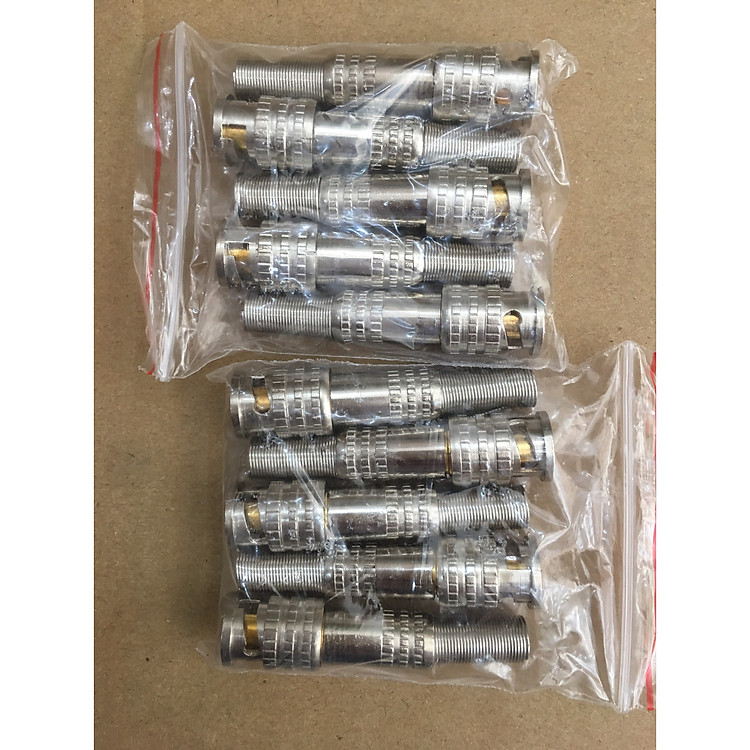 Jack BNC Lò Xo Kết Nối Camera Chiết Liệu Tốt Lõ Đồng 10 Chiếc