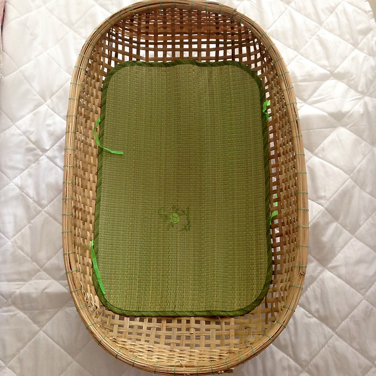 Nôi mây cho bé nằm võng - Tặng 01 chiếu lót nôi