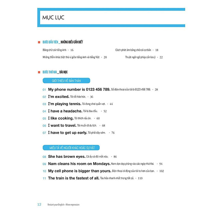 Restart Your English - Daily Life - Yêu Lại Tiếng Anh Từ Đầu - Ảnh 3