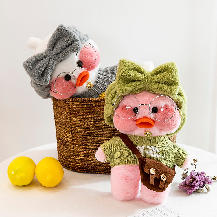 Gấu bông vịt má hồng Lalafanfan Chính hãng Tiết kiệm - Hình ảnh 5