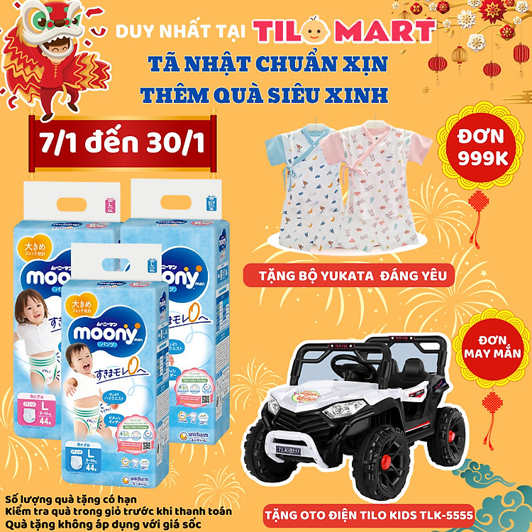 Chọn mua tại Shopee: Tã Dán Moony Nhật Bản S84 mua giá tốt nhất tại Shop Mall
