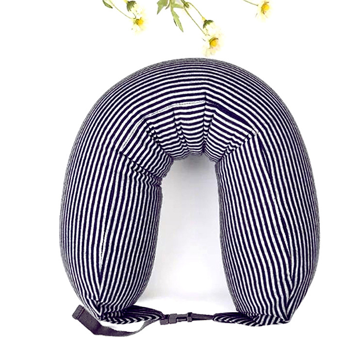 Gối chữ u kê cổ hạt xốp tiện ích 9 (mẫu ngẫu nhiên)