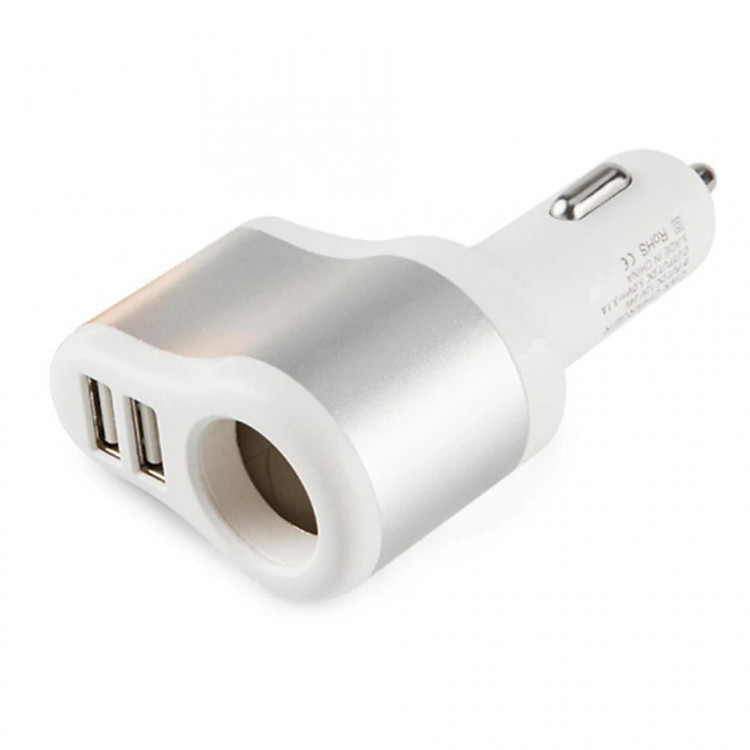 Tẩu sạc chia cổng trên oto 805