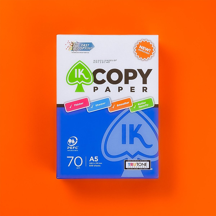 Giấy A5 70gsm IK Copy (500 tờ) - Ảnh 3