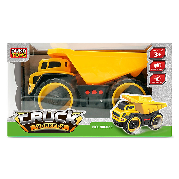 Mua Xe Ben Kỹ Thuật Có Nhạc, Đèn Chính hãng Ưu đãi - Hình ảnh 2