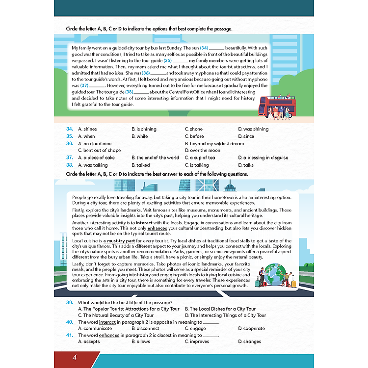 Bài tập Bổ trợ Tiếng Anh 12 - Ảnh 5