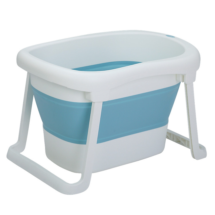 Thau Tắm Thành Cao Cho Bé Bella - KUB - Thau Tắm, Bồn Tắm, Chậu Tắm 3 Trong 1, Gấp Gọn Tiết Kiệm Diện Tích