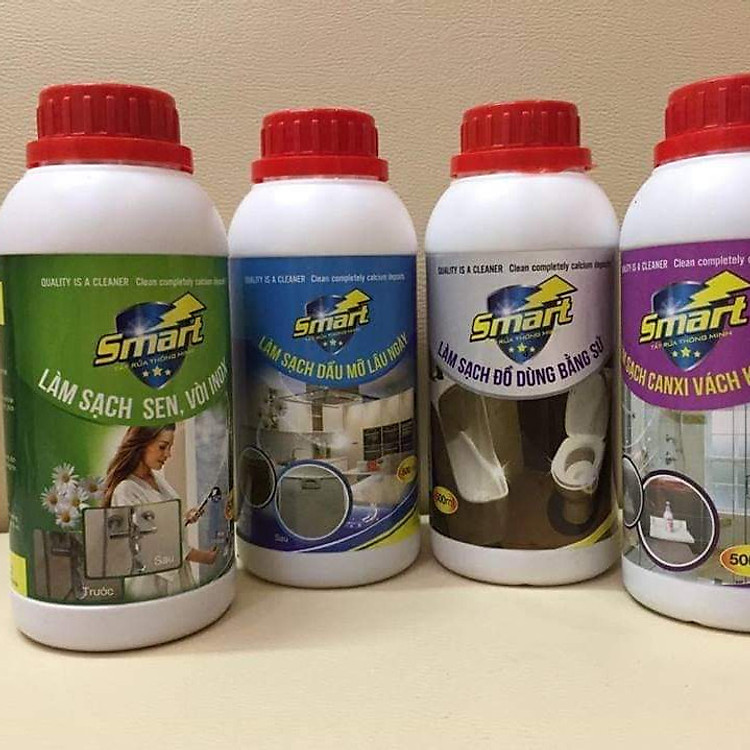 Dung dịch làm sạch dầu mỡ lâu ngày Smart Cleaner