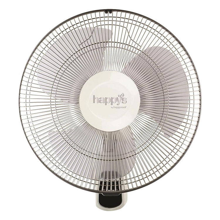 Quạt Điện Treo Tường Có Điều Khiển Từ Xa Happy Cook HWF-401BR (60W) - Hàng chính hãng