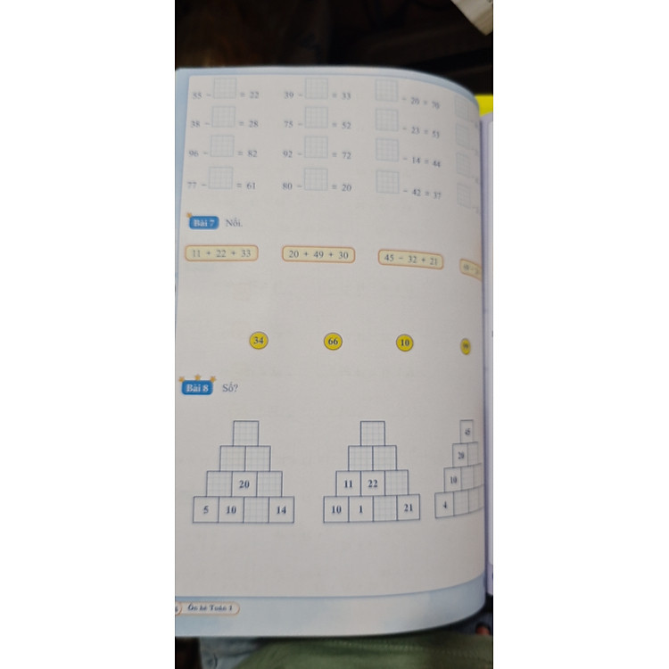 Ôn hè toán 1 (dành cho học sinh lớp 1 lên lớp 2) - Ảnh 2