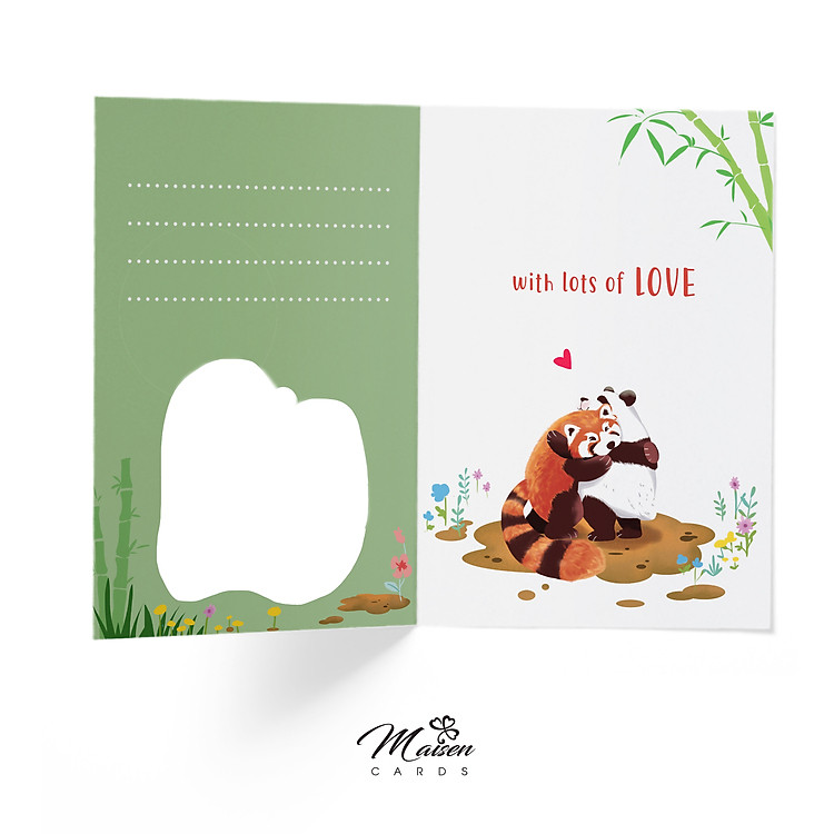 Thiệp Tặng Tình Yêu BigHug Maisen - Ảnh 2