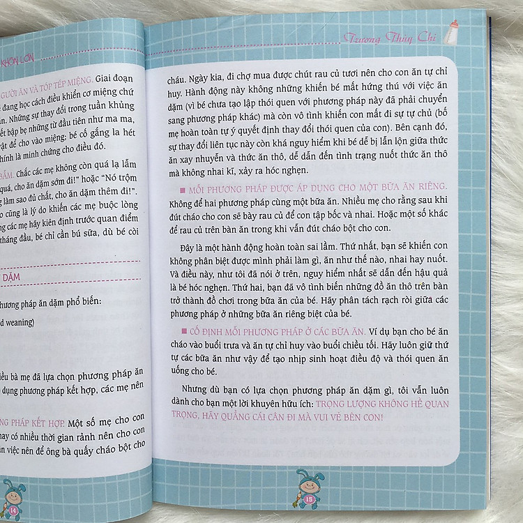 Cẩm Nang Ăn Dặm Bé Tự Chỉ Huy Của Mẹ Việt - Quẳng Cái Cân Đi Mà Khôn Lớn - Ảnh 6
