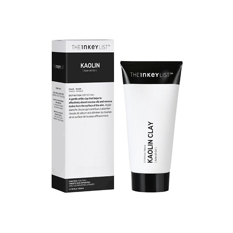 Mặt nạ The INKEY List Kaolin Clay Mask - 50 ml