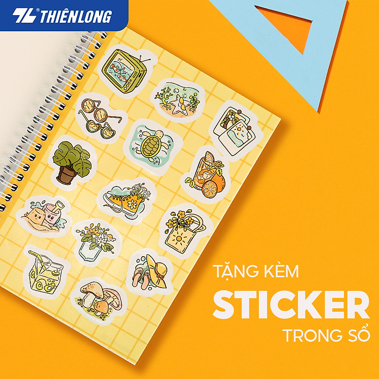 Sổ Lò Xo A5 Thiên Long (Màu ngẫu nhiên) - Ảnh 2