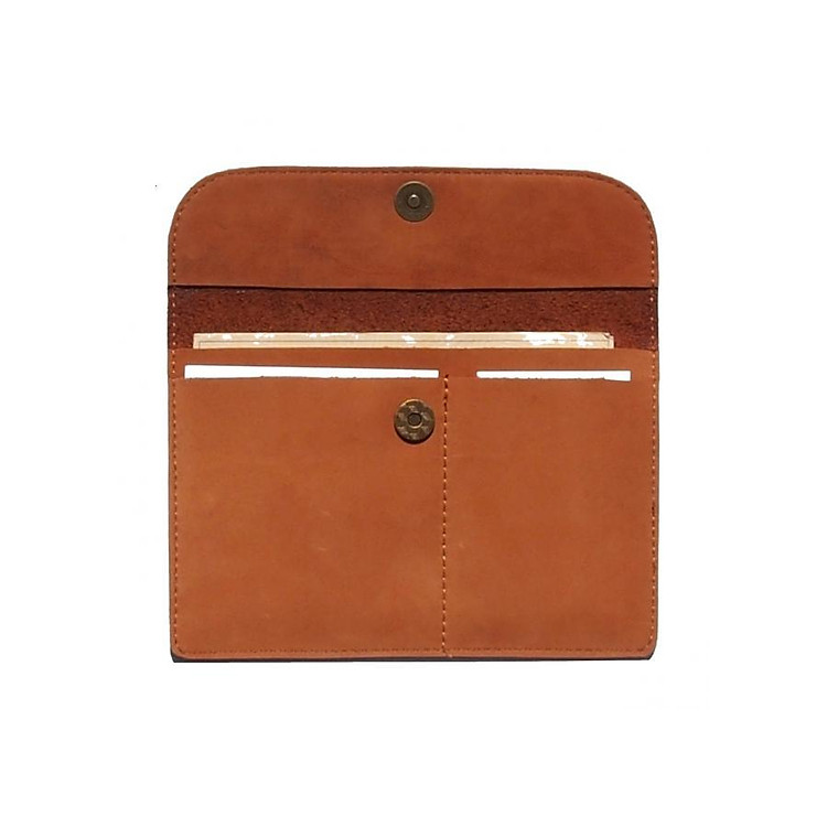 Ví da đựng giấy tờ xe ô tô V05 - màu nâu