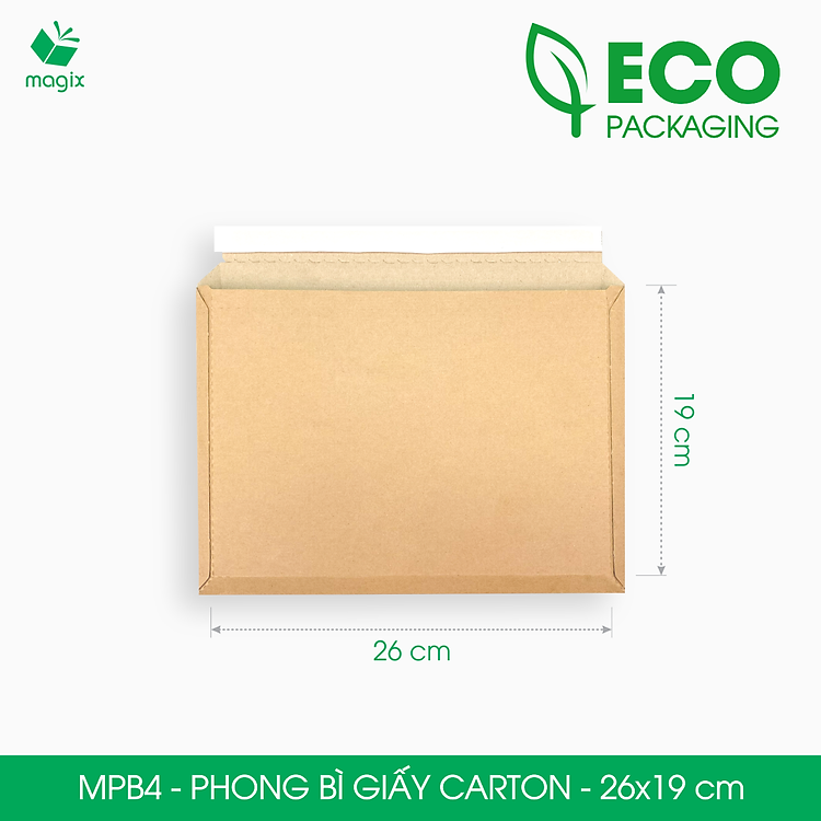 Combo 20 phong bì giấy đóng hàng thay thế túi gói hàng - Nhiều kích thước