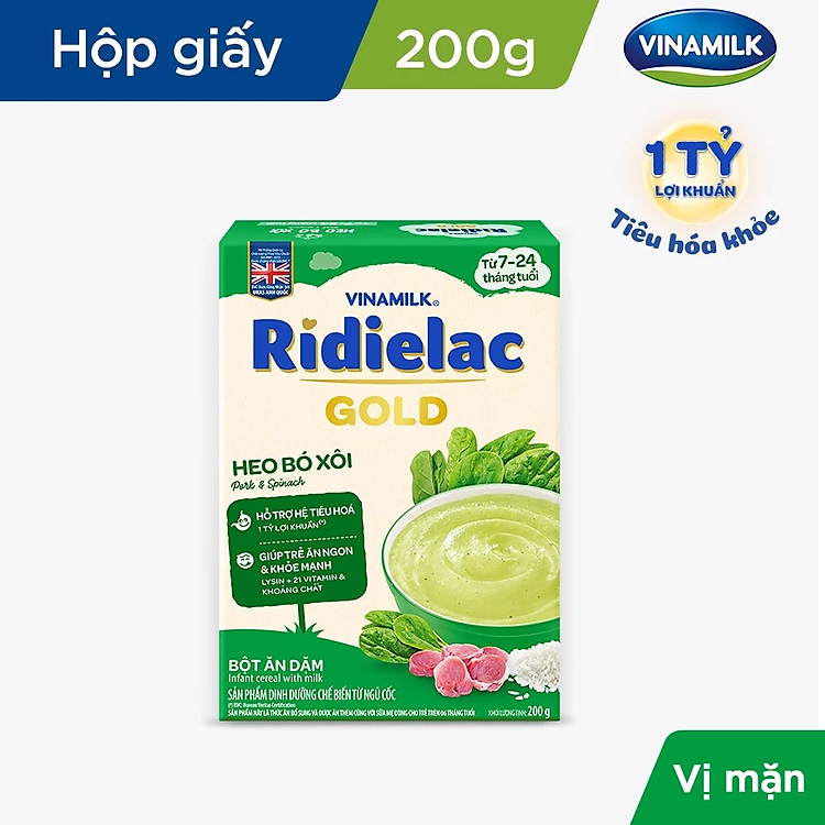 Bột Ăn Dặm Vinamilk Ridielac Gold Giá rẻ
