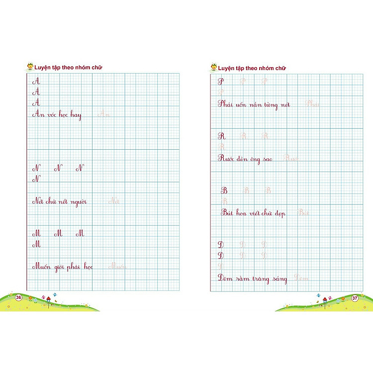 Tập viết chữ hoa cỡ nhỏ theo nhóm (dành cho học sinh tiểu học) - Ảnh 4