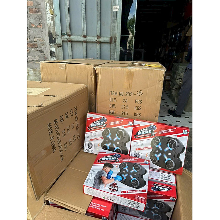 Máy tập đấm bốc Music Boxing tặng găng tay Chính hãng Giá rẻ - Hình ảnh 3