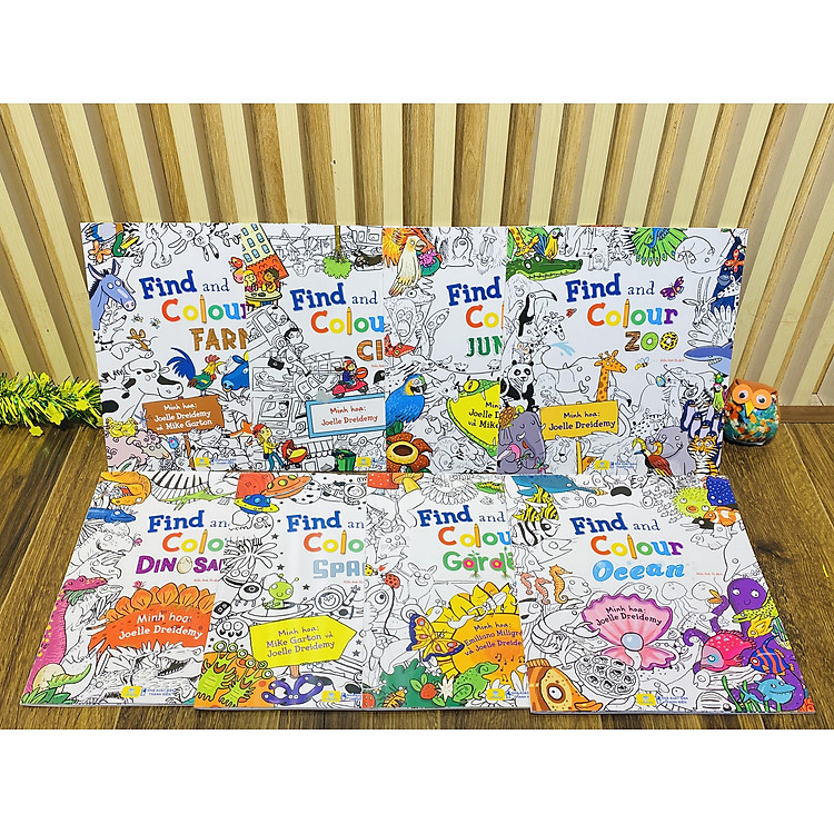 Tô Màu Find and Colour - Dinosaurs - Ảnh 4