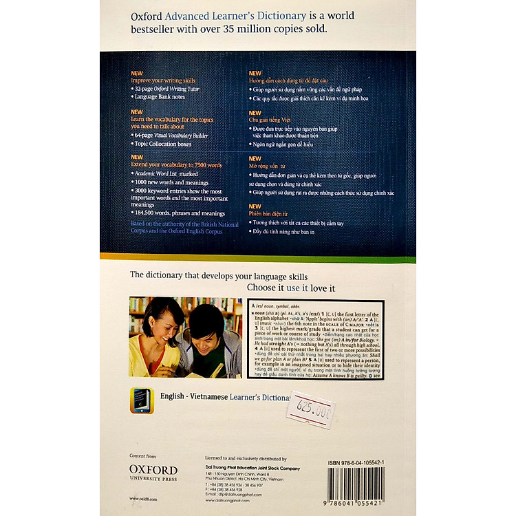 Oxford Advanced Learner's Dictionary 8th Edition (With Vietnamese Translation) - Ảnh 5