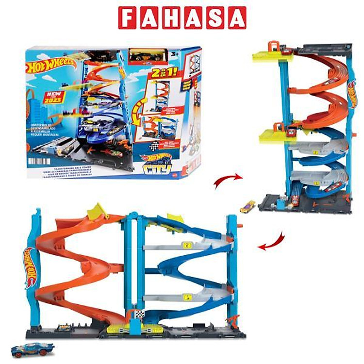 Bộ Đồ Chơi Tháp Đua Hot Wheels Chính hãng Giá rẻ