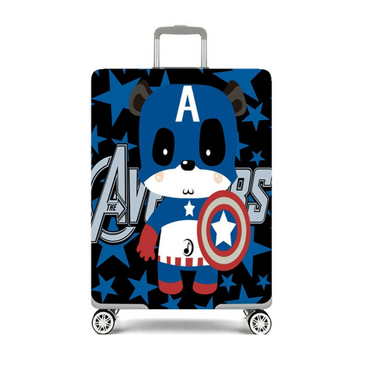 Áo bọc bảo vệ vali, Túi bọc bảo vệ vali chất thun co giãn 4 chiều + Tặng kèm túi đựng giầy