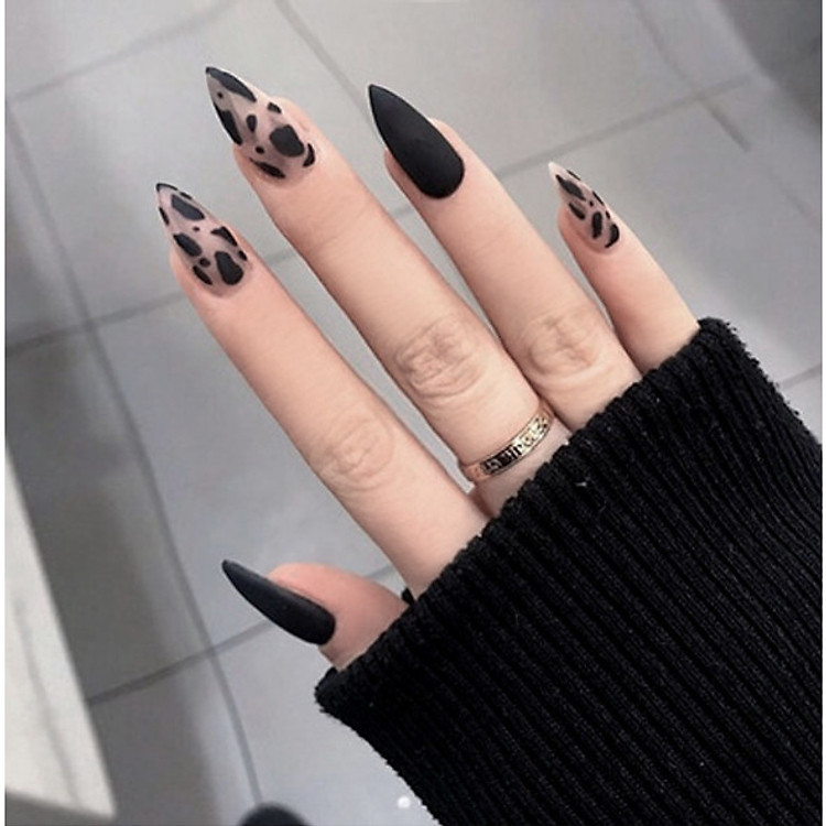 Bộ 24 móng tay giả nail thời trang như hình